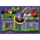 Sonic a sündisznó 64 Bit Fast 500 db-os Cube puzzle Clementoni