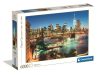 New York Brooklyn Bridge Lights 6000 db-os Compact puzzle Clementoni