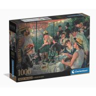   Művészet A csónakázó társaság ebédje Renoir 1000 db-os Compact puzzle Clementoni