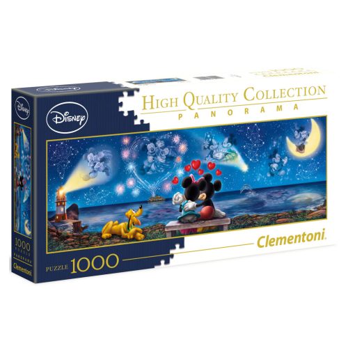 Disney Mickey, Minnie Written in the Stars 1000 db-os panorama puzzle Clementoni