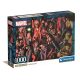 Marvel 1000 db-os Compact puzzle Clementoni