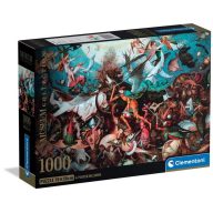   Művészet A Lázadó angyalok bukása Bruegel 1000 db-os Compact puzzle Clementoni