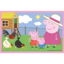 Peppa malac Duck Pond mesekocka 6 db-os Clementoni
