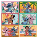 Disney Lilo és Stitch, A csillagkutya Smile mesekocka 6 db-os Clementoni