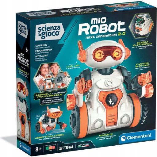 Programozható játékrobot Mio the robot 2.0 Clementoni