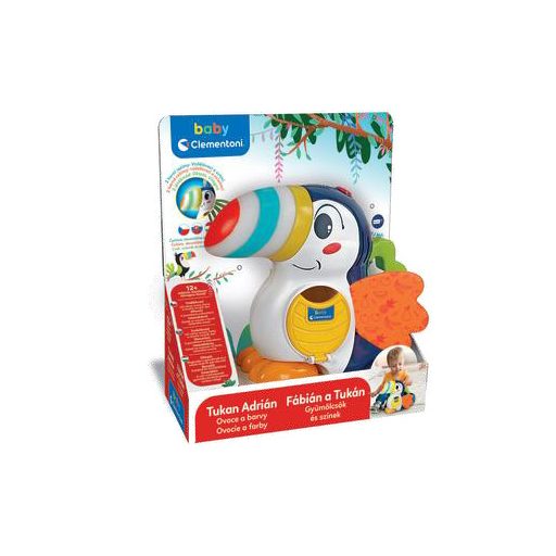 Tukán Fábián készségfejlesztő, oktató játék Clementoni