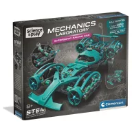Versenyautó Mechanics építőjáték Clementoni