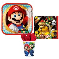   Super Mario Mushroom World party szett 36 db-os 23 cm-es tányérral