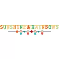 Retro Rainbow felirat 176 cm