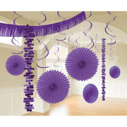 New Purple, Lila dekoráció szett 18 db-os