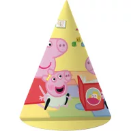 Peppa malac Story Time parti kalap, csákó 6 db-os