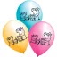 Peppa malac Story Time léggömb, lufi 6 db-os 11 inch (27,5cm)