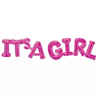 IT'S A Girl Pink fólia lufi 50 cm