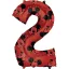 Disney Mickey Red fólia lufi 2-es 66 cm
