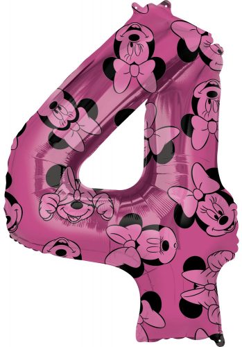 Disney Minnie fólia lufi 4-es szám 66 cm