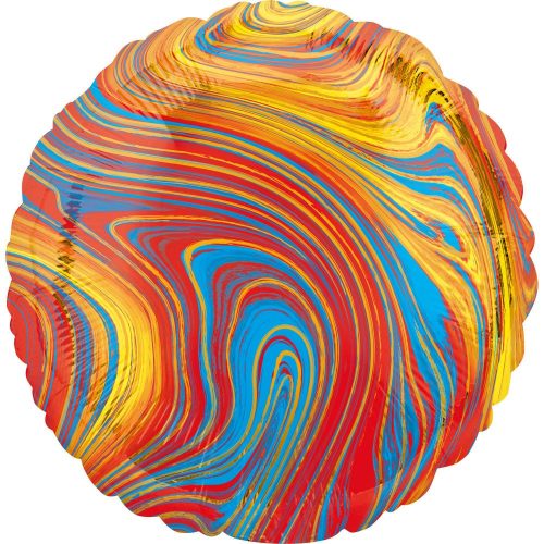 Colorful Circle, Színes Fólia lufi 43 cm