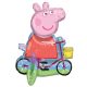 Peppa malac Bicycling fólia lufi 55 cm