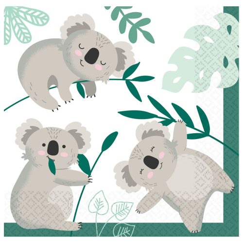Koala Eucalyptus szalvéta 16 db-os 33x33 cm