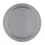 Ezüst Silver papírtányér 8 db-os 23 cm