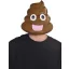 Emoji Poophead műanyag maszk