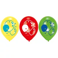 Lufis Multicolor léggömb, lufi 6 db-os 9 inch (22,8cm)