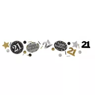 Happy Birthday Gold 21 konfetti