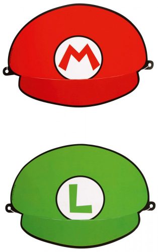 Super Mario Mushroom World Parti kalap 8 db-os