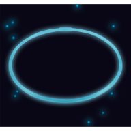 Világító Blue nyaklánc 56 cm