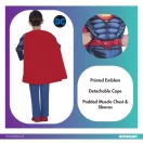 Superman Man of Steel jelmez 3-4 év