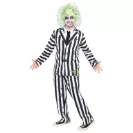 Beetlejuice Striped felnőtt jelmez M/L