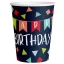 Happy Birthday Reason To Celebrate papír pohár 8 db-os 250 ml