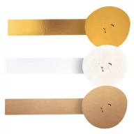 Esküvői Gold krepp papír 3 db-os