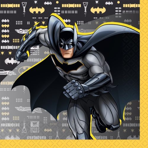 Batman City szalvéta 16 db-os 33x33 cm