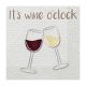 It's wine o'clock Cheers szalvéta 16 db-os 33x33 cm