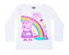 Peppa malac Rainbow gyerek hosszú póló, felső 92-116 cm