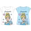 Disney Hercegnők Cinderella gyerek rövid póló, felső 3 - 8 év / 98 - 128 cm