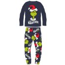 A Grincs Merry Whatever Blue gyerek hosszú pizsama 11 - 12 év / 146 - 152 cm