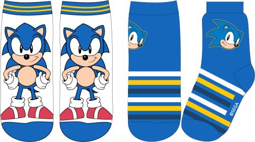 Sonic a sündisznó gyerek zokni 23-34