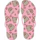 Pusheen Pink gyerek papucs, Flip-Flop 25-34
