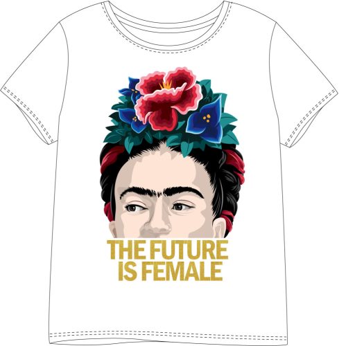 Frida Kahlo Future női rövid póló, felső S-XL
