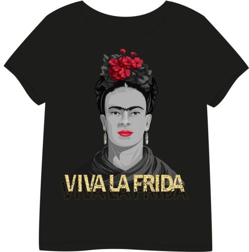 Frida Kahlo Viva női rövid póló, felső S-XL