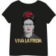 Frida Kahlo Viva női rövid póló, felső S-XL