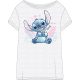 Disney Lilo és Stitch, A csillagkutya Pastel Palms női rövid hálópóló S