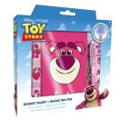 Disney Játékháború Lotso Strawberry napló + mágikus toll szett