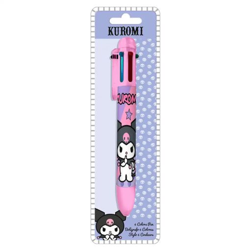 Hello Kitty Kuromi 6 színű toll