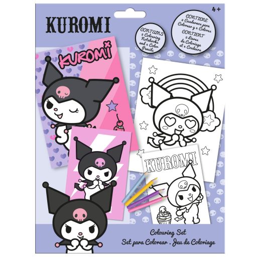 Hello Kitty Kuromi színező szett