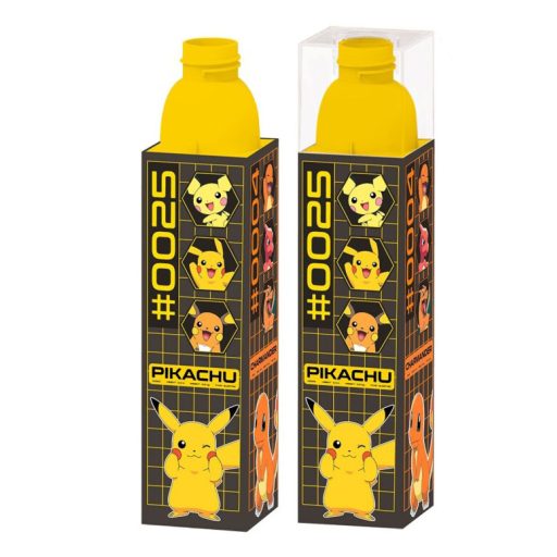 Pokémon Pikachu műanyag kulacs csavaros kupakkal 650 ml