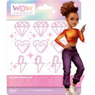 WOW Generation Megan rózsaszín gemkapocs szett