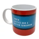 Superman Justice porcelán bögre 325 ml (11 oz) Díszdobozban