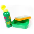 Dinoszaurusz Crazy szendvicsdoboz + alumínium kulacs szett